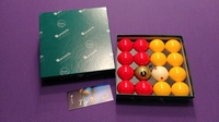 ARAMITH Pro-CUP & Premier LIMITED EDITION GOLD 8ball RED & YELLOW